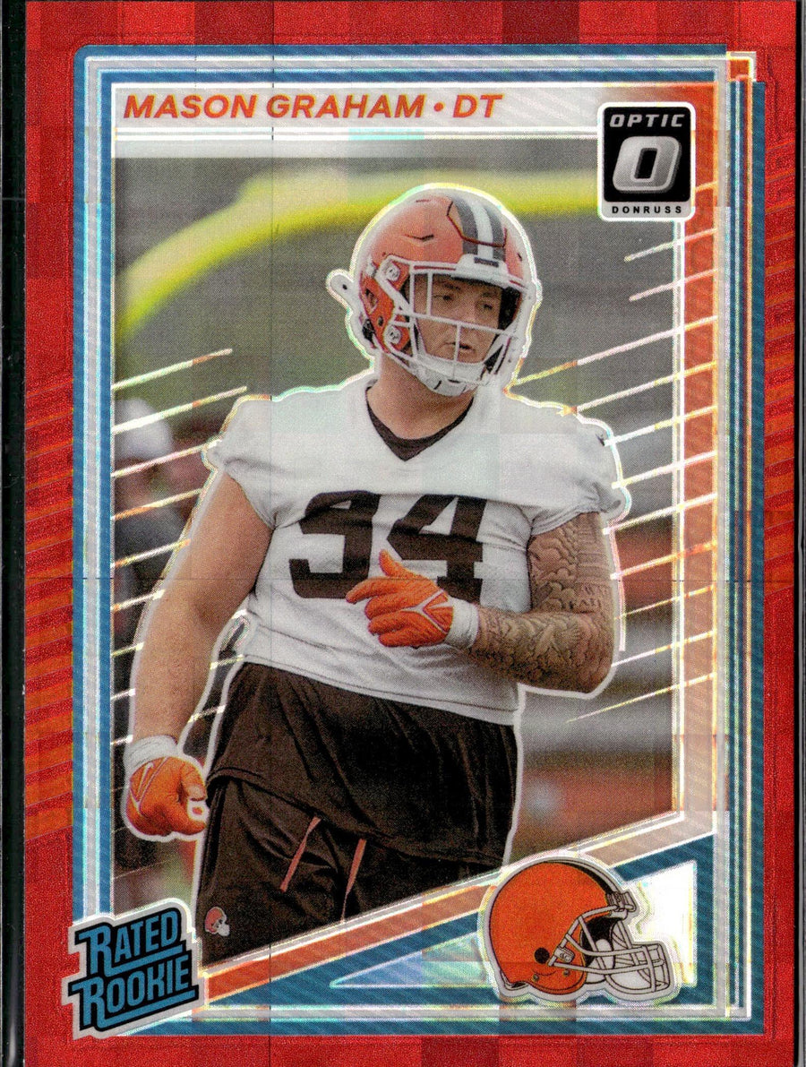2025 Donruss Optic #206 Mason Graham Purple Shock