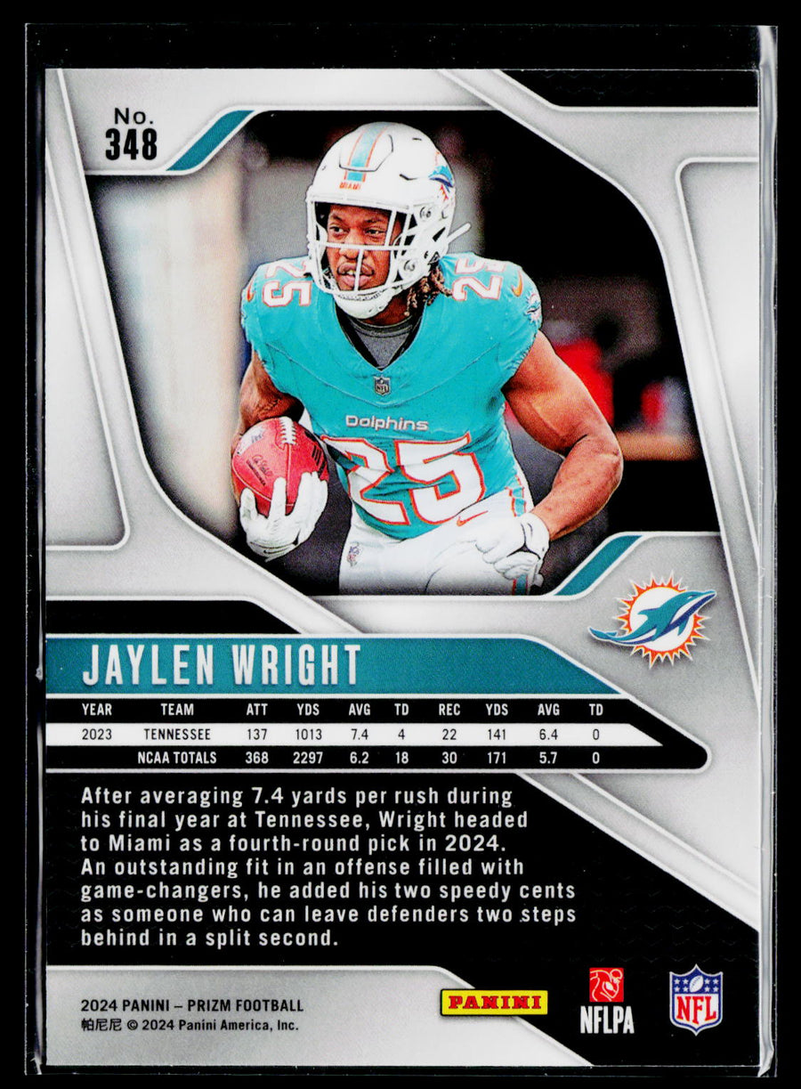 2024 Panini Prizm #348 Jaylen Wright