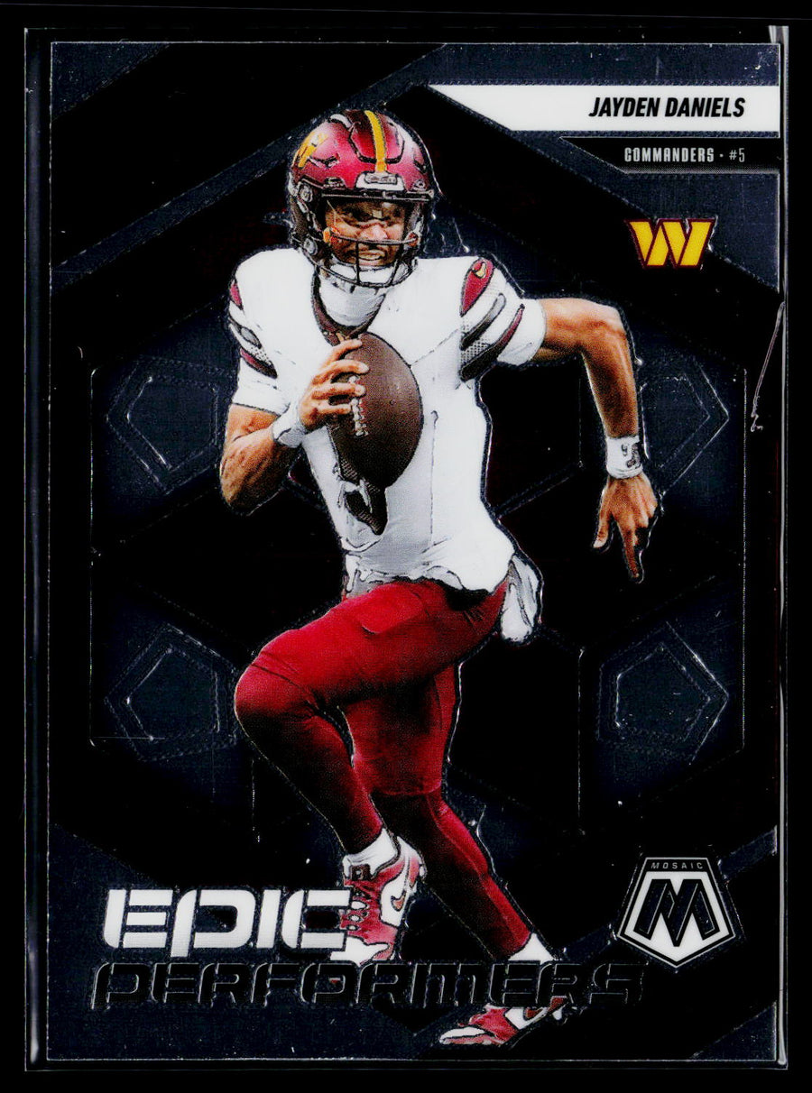 2025 Panini Mosaic #20 Jayden Daniels Epic Performers