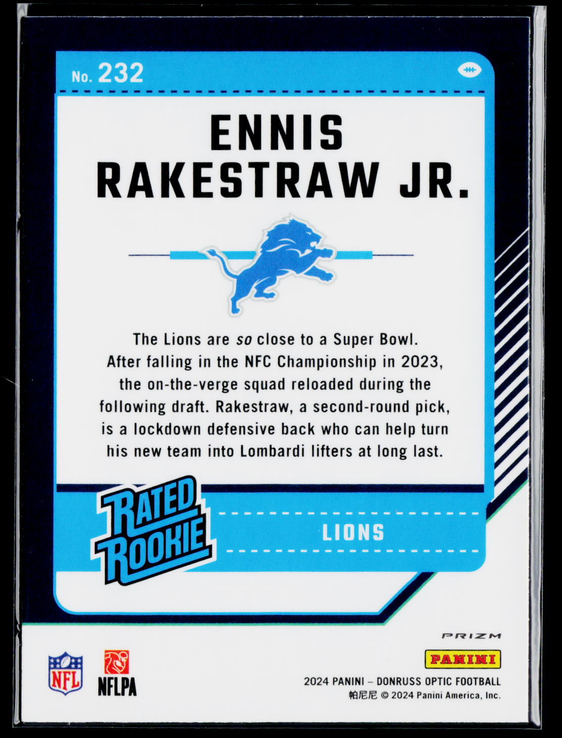 2024 Donruss Optic #232 Ennis Rakestraw Jr. Pink