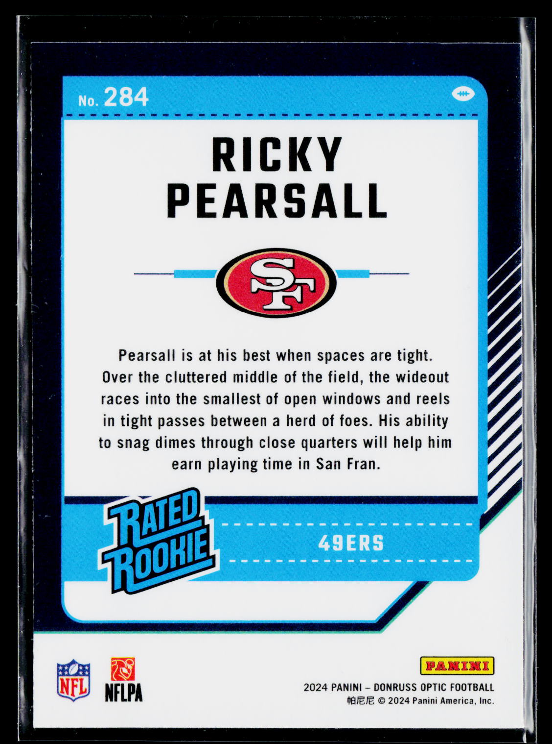 2024 Donruss Optic #284 Ricky Pearsall