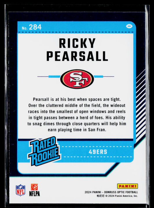 2024 Donruss Optic #284 Ricky Pearsall