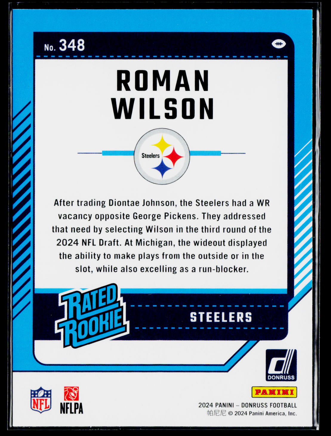 2024 Donruss #348 Roman Wilson