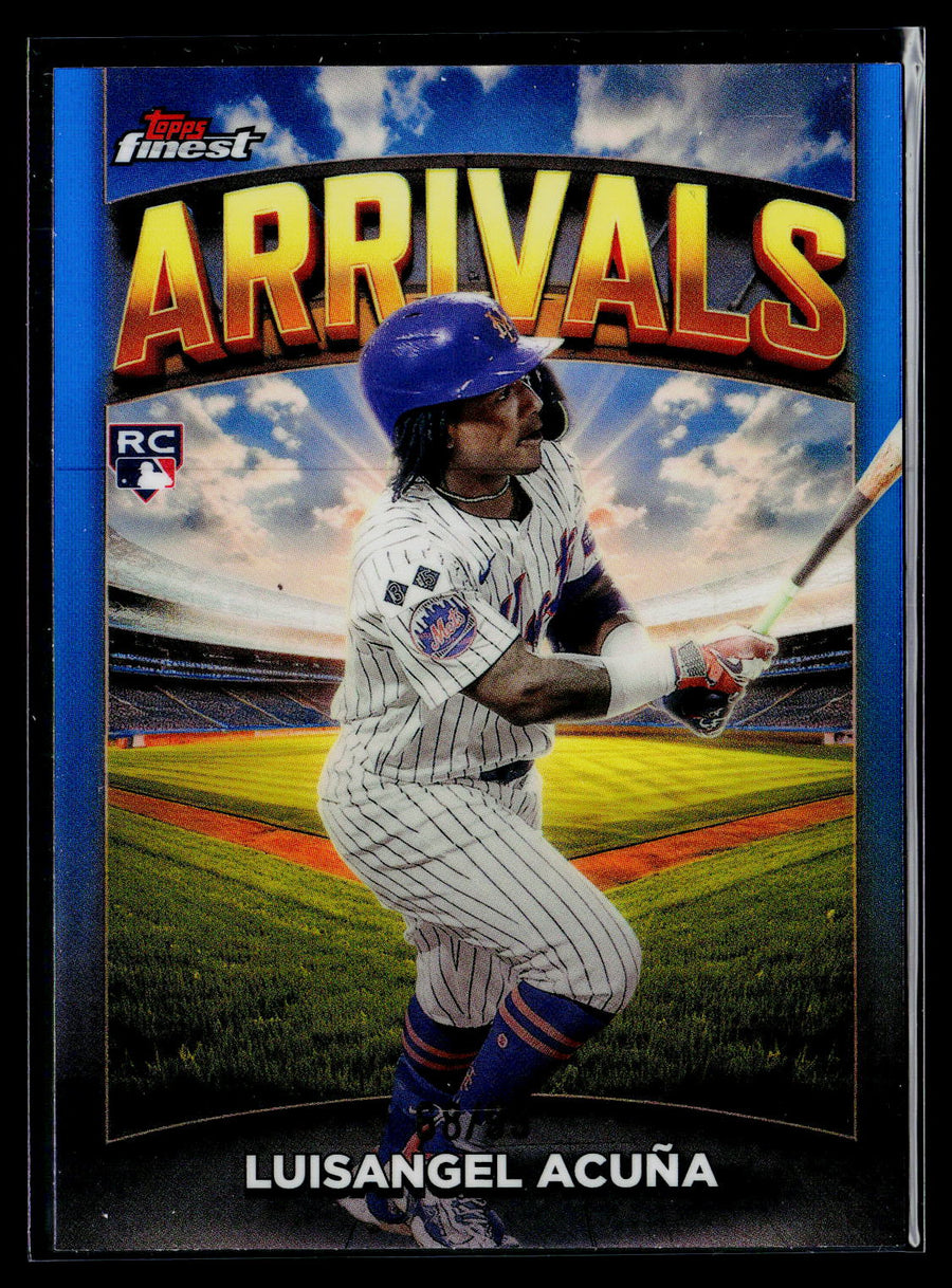 2025 Finest #A-12 Luisangel Acuña Arrivals