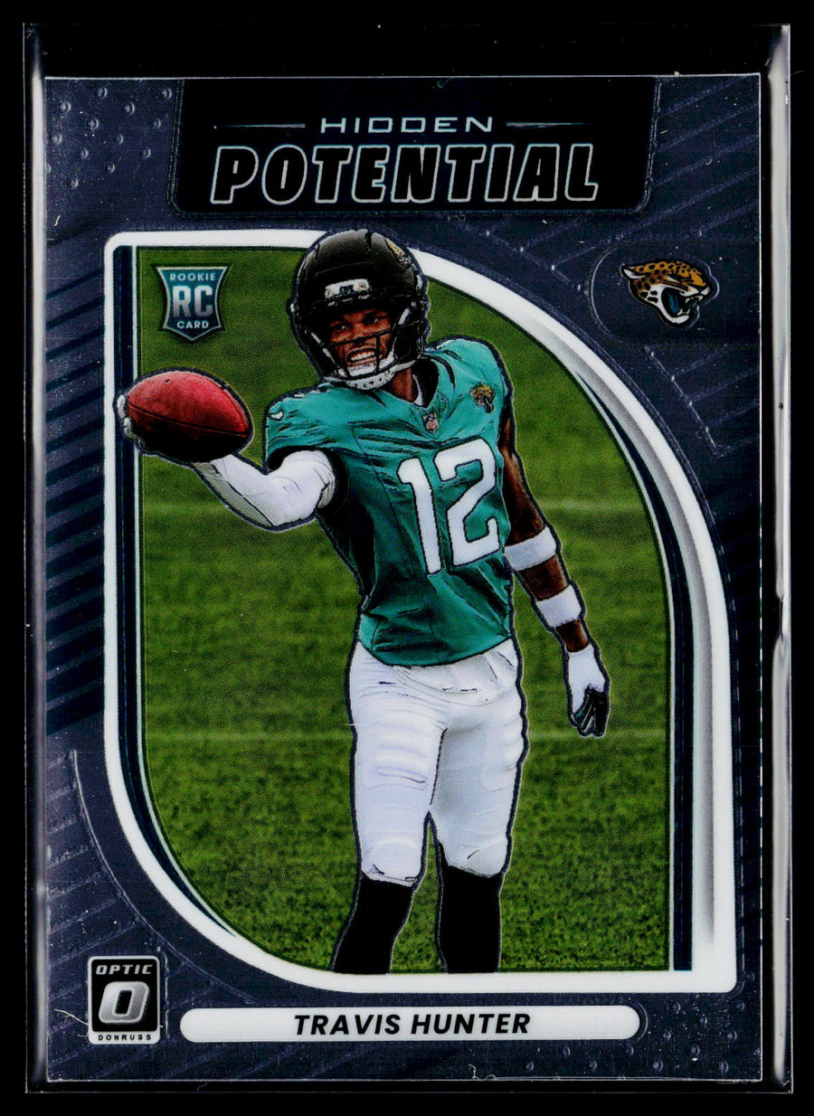 2025 Donruss Optic #3 Travis Hunter Hidden Potential