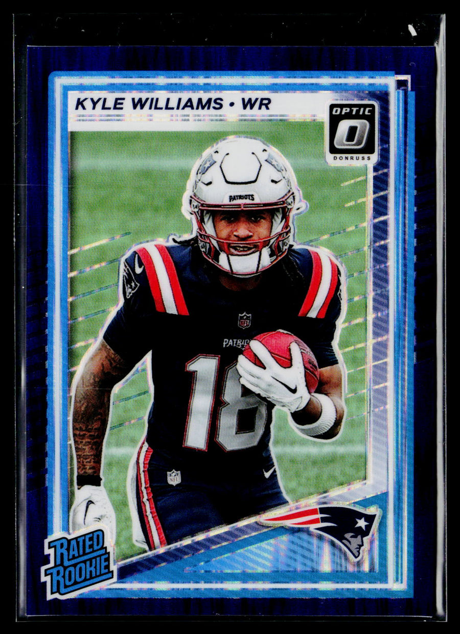 2025 Donruss Optic #245 Kyle Williams Purple Shock