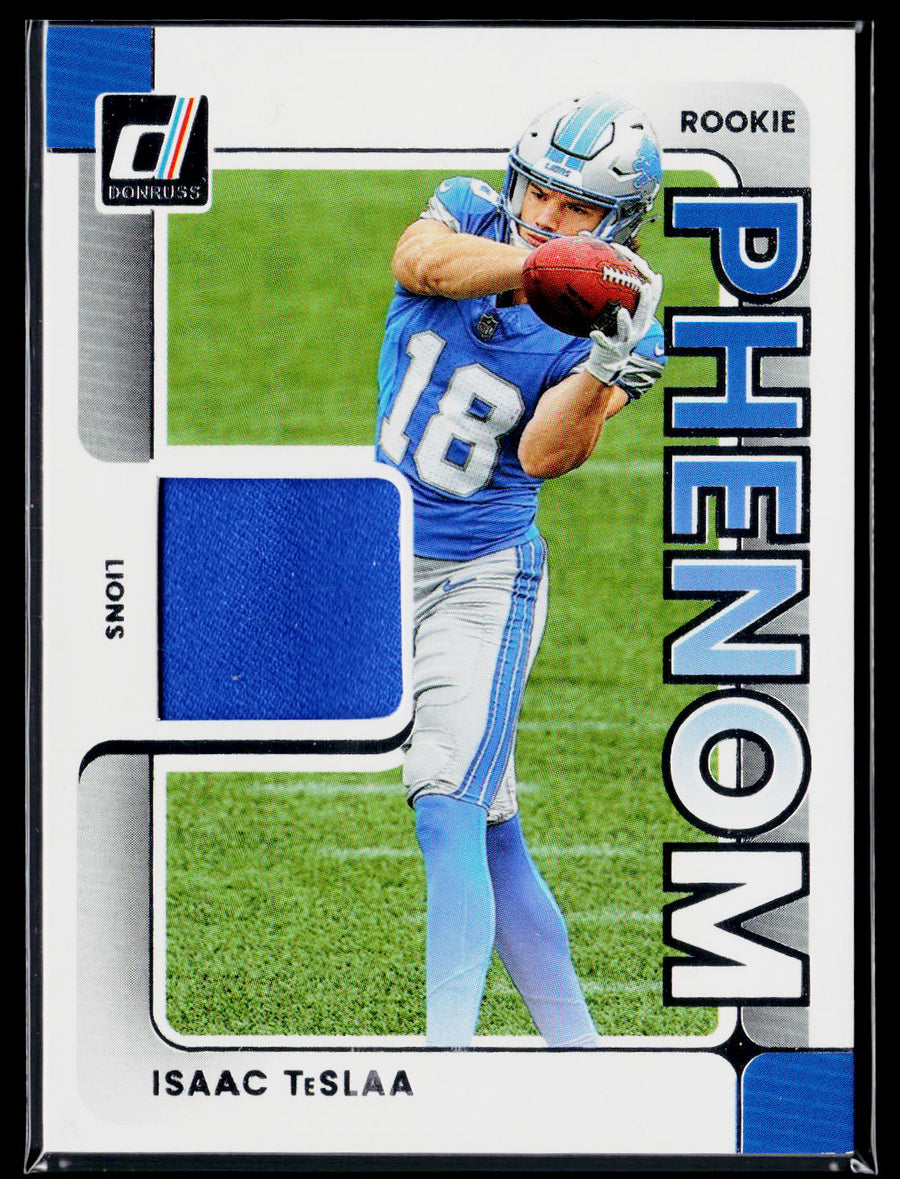 2025 Donruss #RPJ-ITA Isaac TeSlaa Rookie Phenom Jerseys