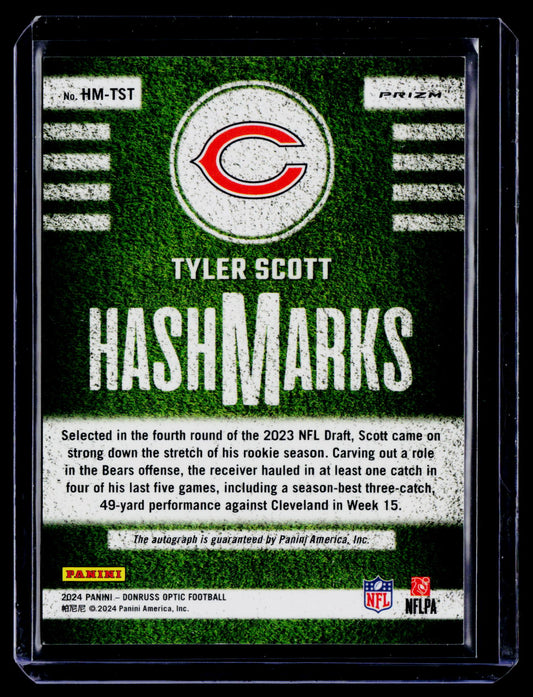 2024 Donruss Optic #HM-TST Tyler Scott Hash Marks
