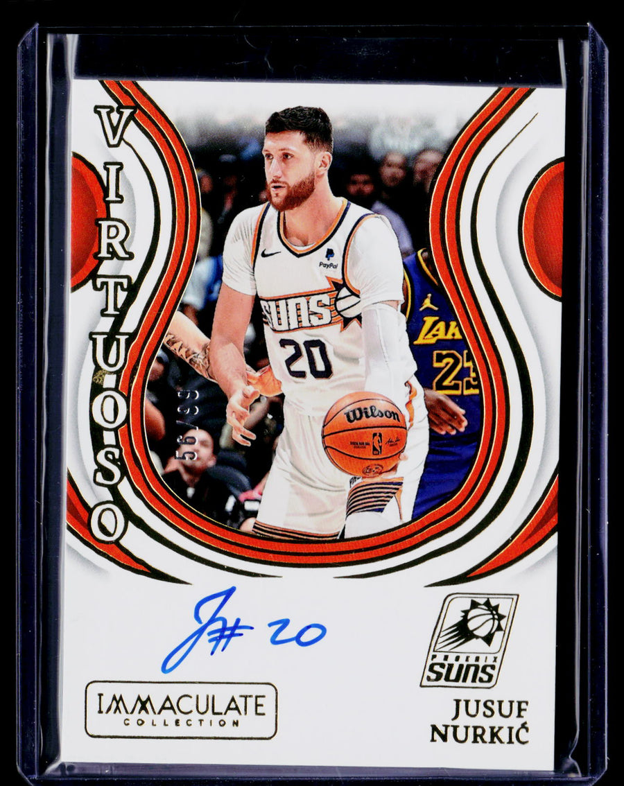 Panini Immaculate #VA-JNP Jusuf Nurkic 2023-24 Virtuoso Autographs #/99