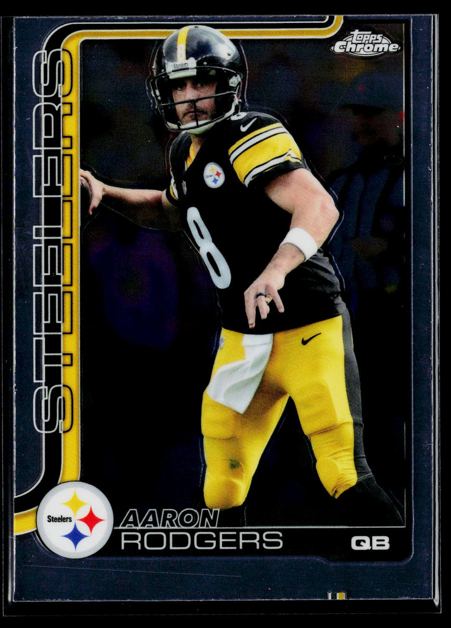 2025 Topps Chrome #255 Aaron Rodgers