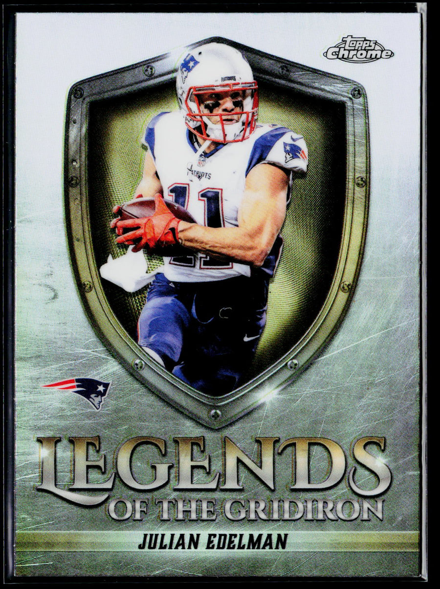 2025 Topps Chrome #LOG-24 Julian Edelman Legends of the Gridiron