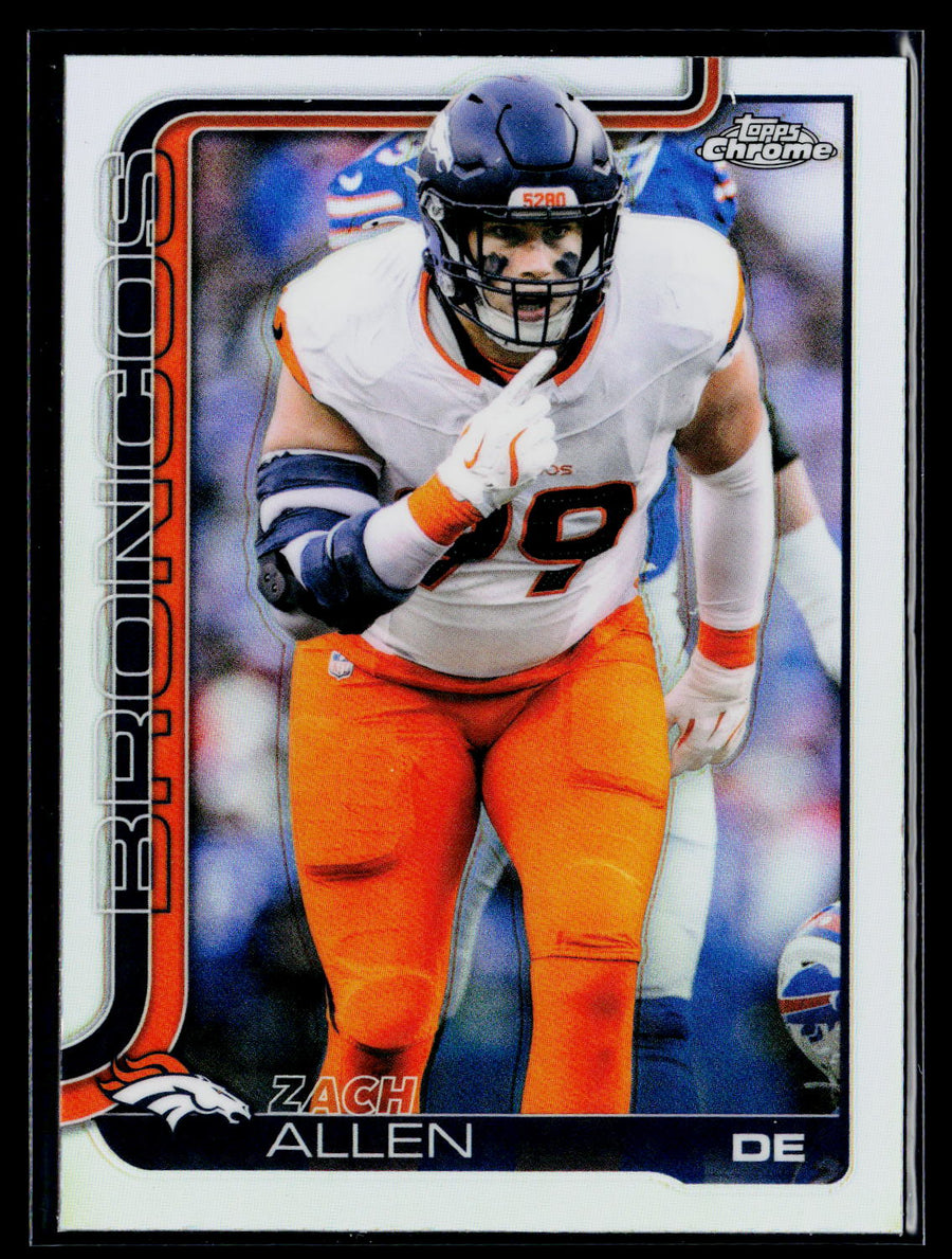 2025 Topps Chrome #95 Zach Allen Refractor