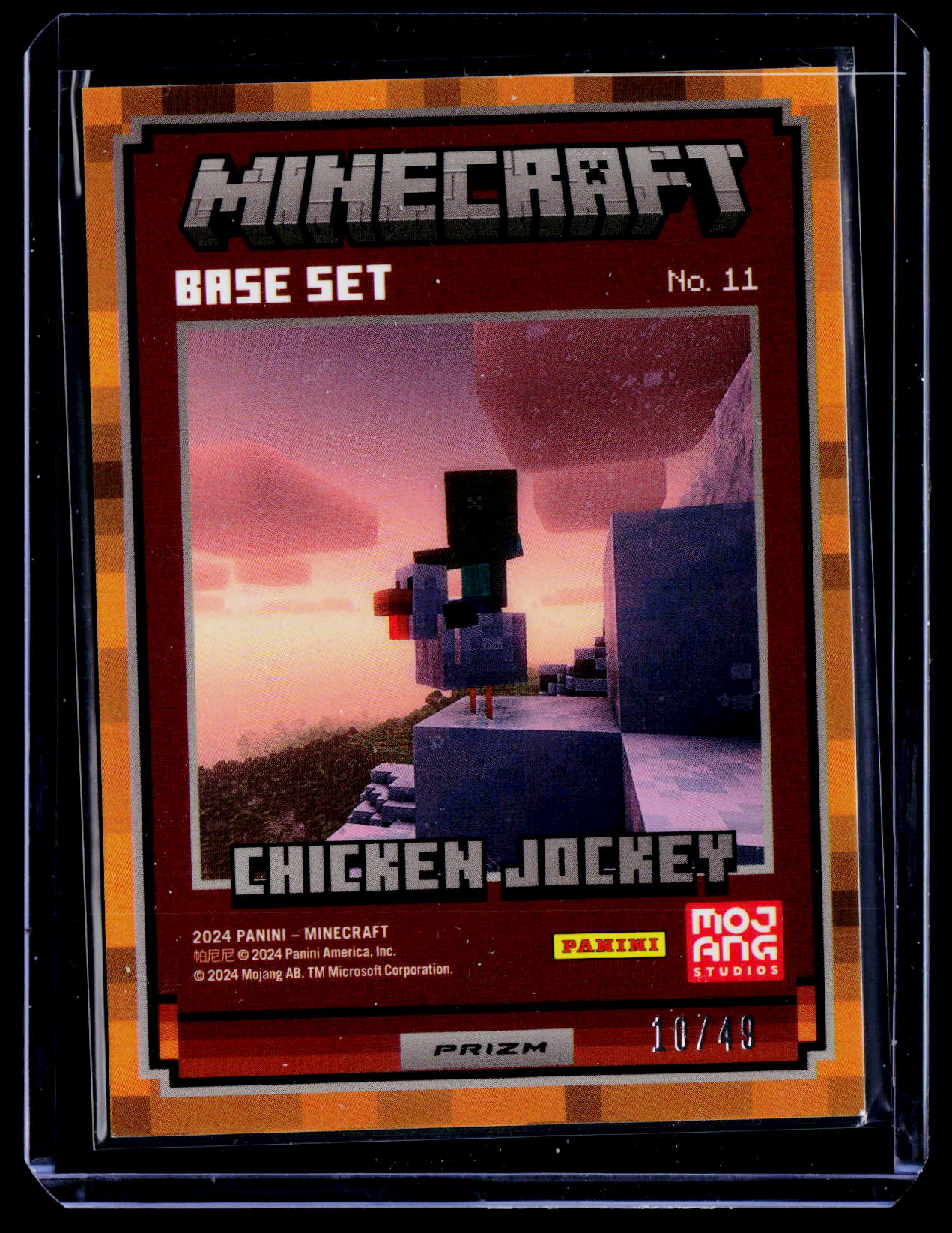 Prizm #11 Chicken Jockey Gold /49