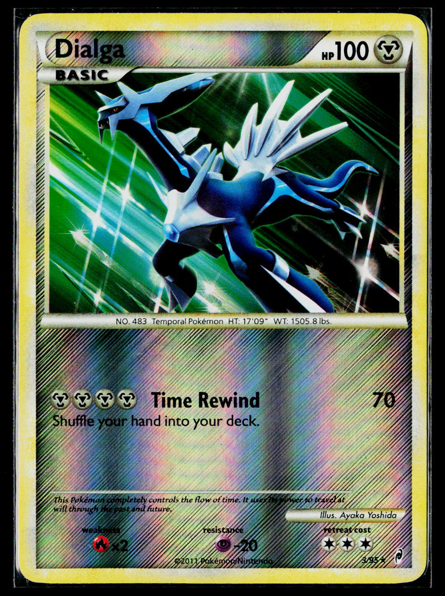 Call of Legends #3/95 Dialga reverse holo