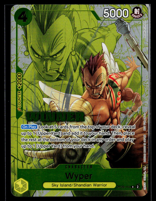 One Piece Promotion Cards #OP08-110 Wyper (Winner Pack 2025 Vol. 2)