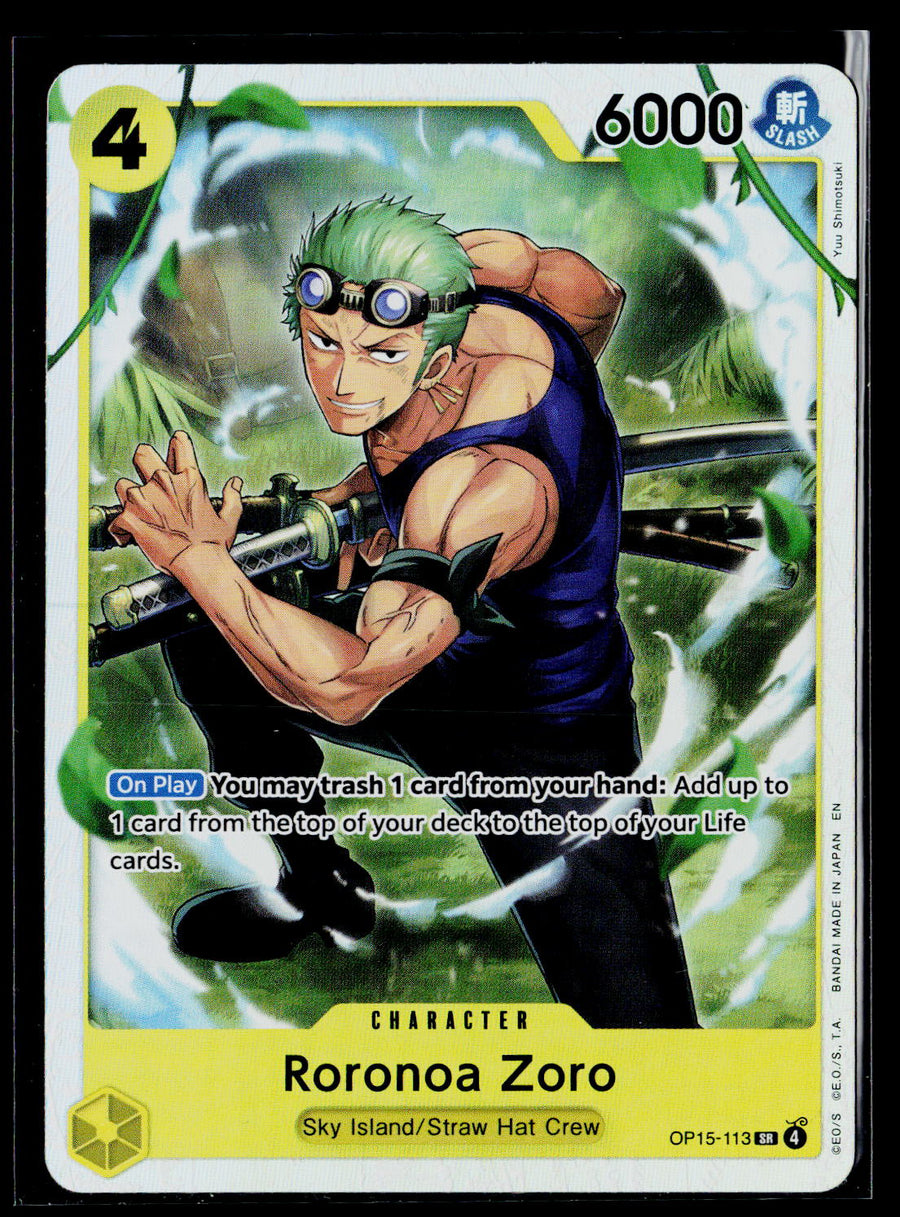 Adventure on Kami's Island #OP15-113 Roronoa Zoro (OP15-113)
