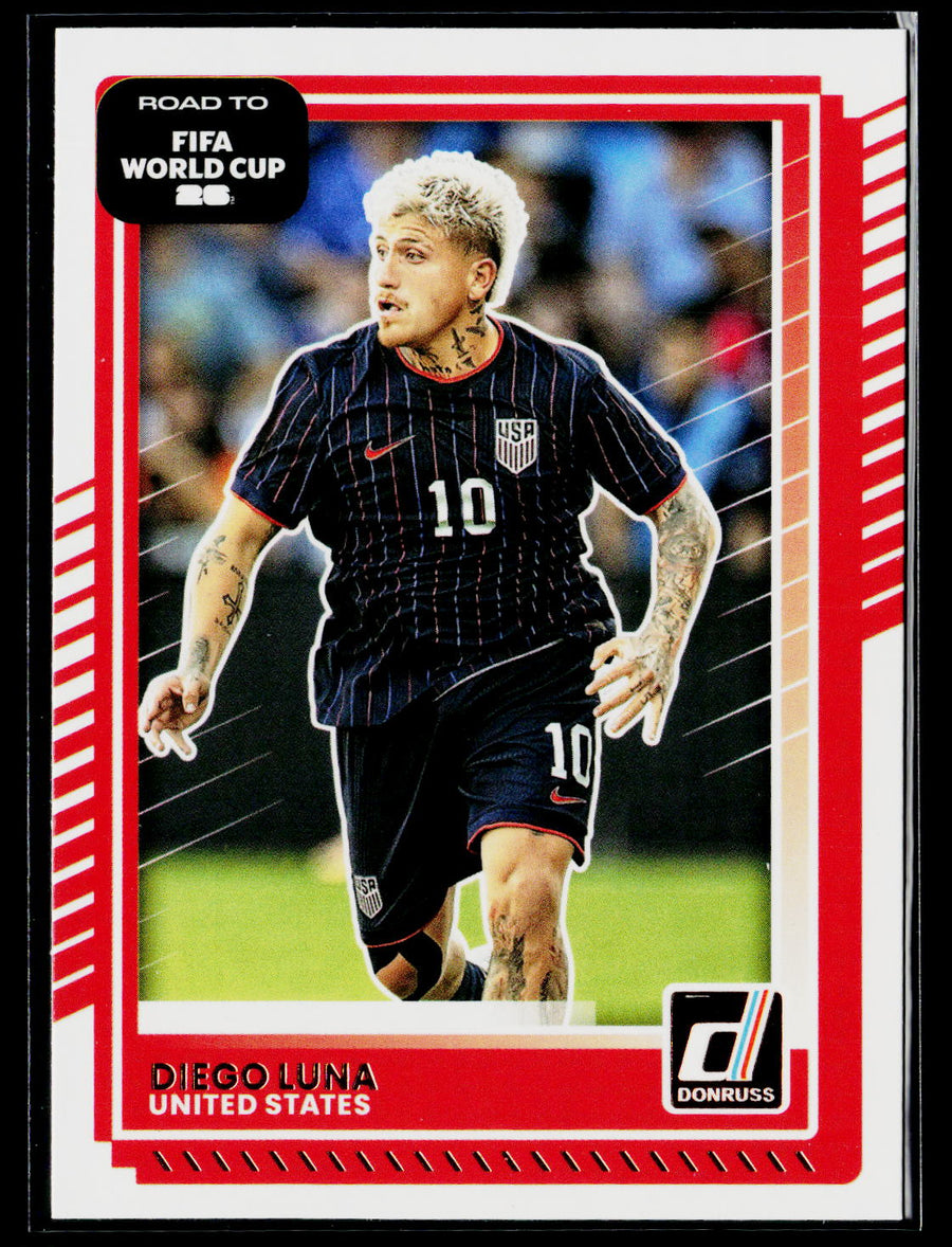 2025-26 Donruss Road to FIFA World Cup #26 Diego Luna