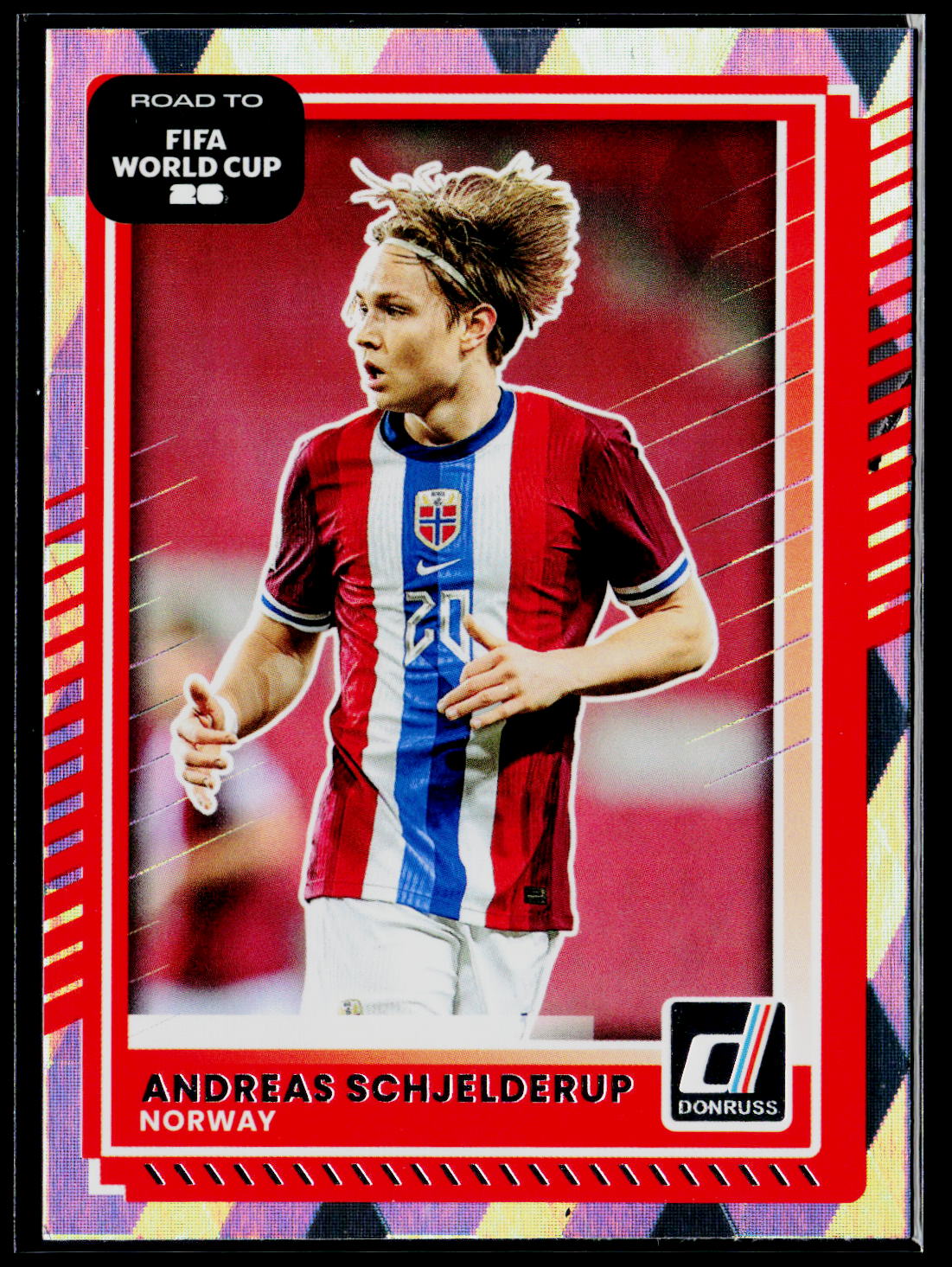 2025-26 Donruss Road to FIFA World Cup #167 Andreas Schjelderup