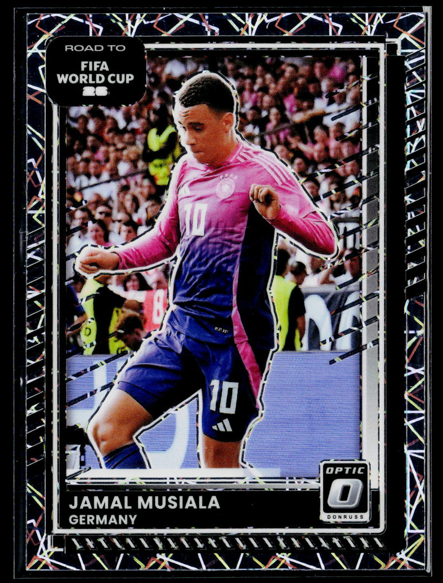 2025-26 Donruss Road to FIFA World Cup #40 Jamal Musiala velocity