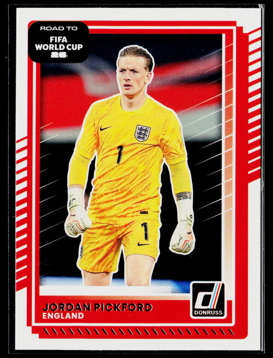 2025-26 Donruss Road to FIFA World Cup #64 Jordan Pickford