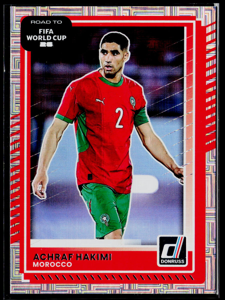 2025-26 Donruss Road to FIFA World Cup #99 Achraf Hakimi