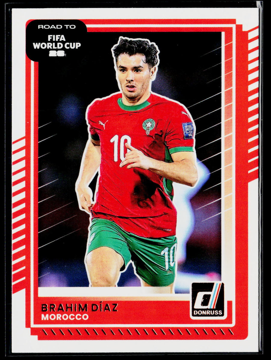 2025-26 Donruss Road to FIFA World Cup #96 Brahim Diaz