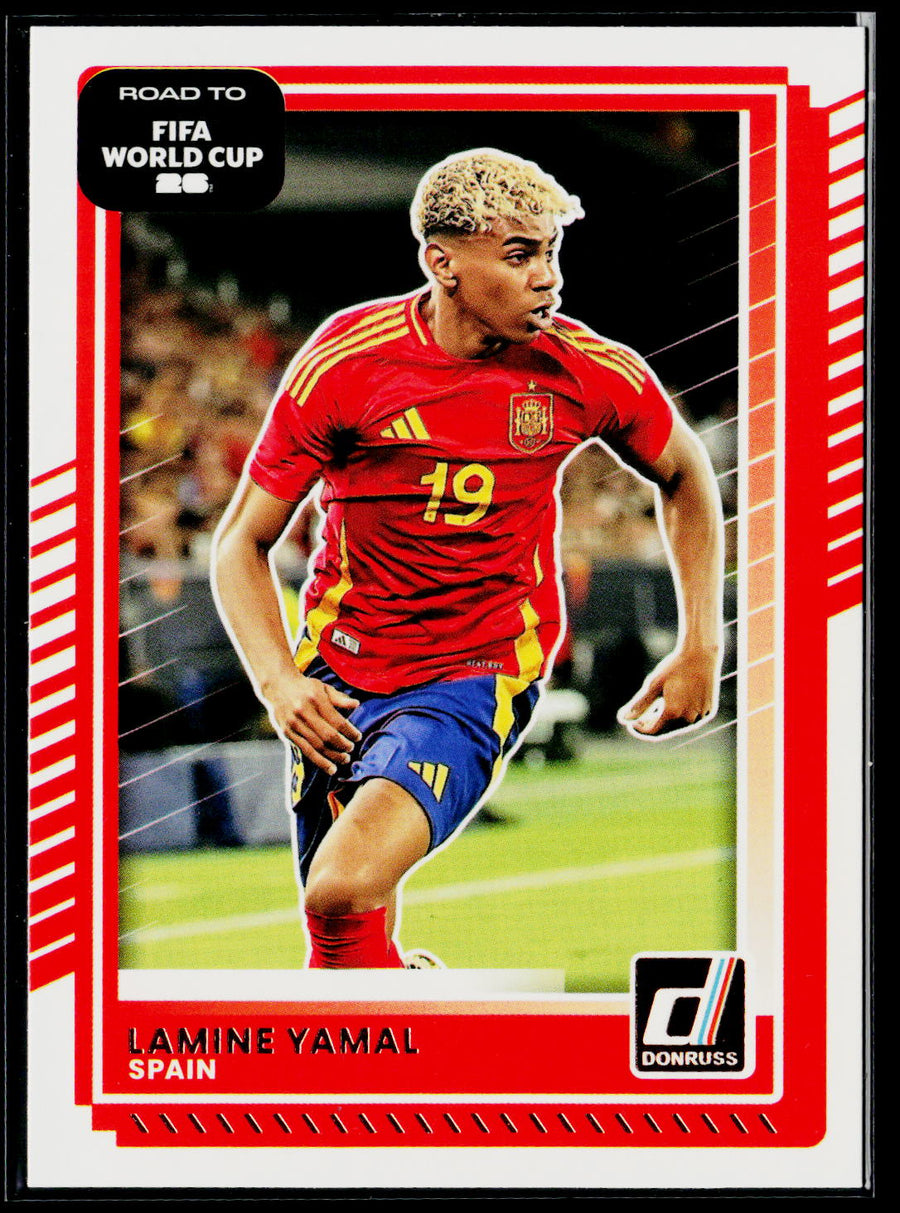 2025-26 Donruss Road to FIFA World Cup #10 Lamine Yamal