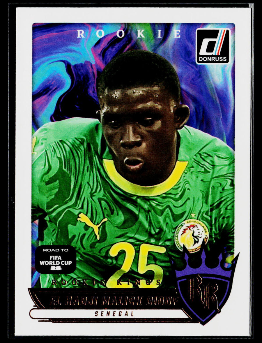 2025-26 Donruss Road to FIFA World Cup #5 El Hadji Malick Diouf Rookie Kings