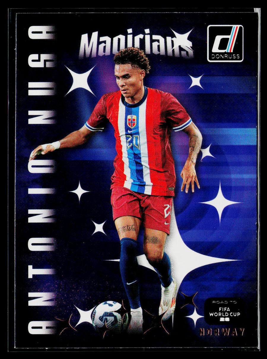2025-26 Donruss Road to FIFA World Cup #6 Antonio Nusa Magicians