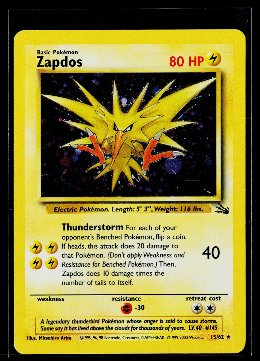 Fossil #15/62 Zapdos (15)