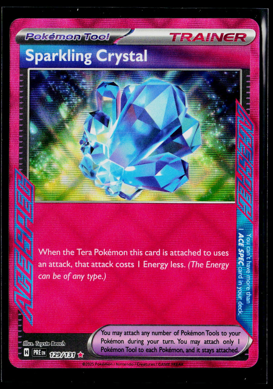 SV: Prismatic Evolutions #129/131 Sparkling Crystal