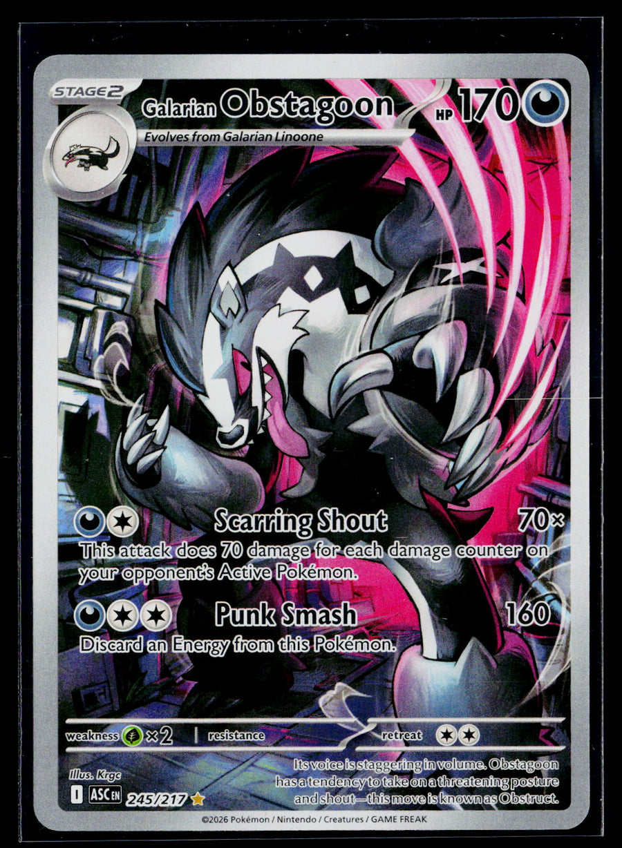 ME: Ascended Heroes #245/217 Galarian Obstagoon