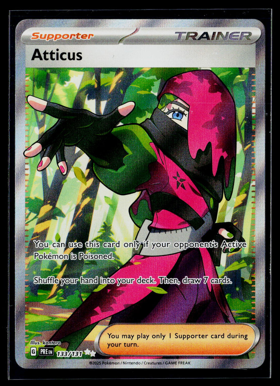 SV: Prismatic Evolutions #133/131 Atticus