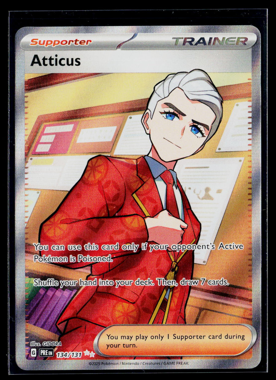 SV: Prismatic Evolutions #134/131 Atticus