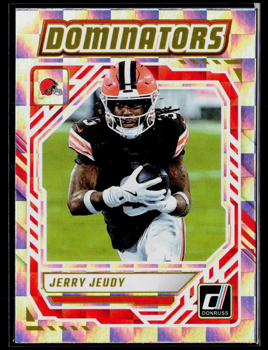 2025 Donruss #DOM-JJY Jerry Jeudy Dominators