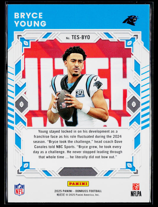 2025 Donruss #TES-BYO Bryce Young The Elite Series