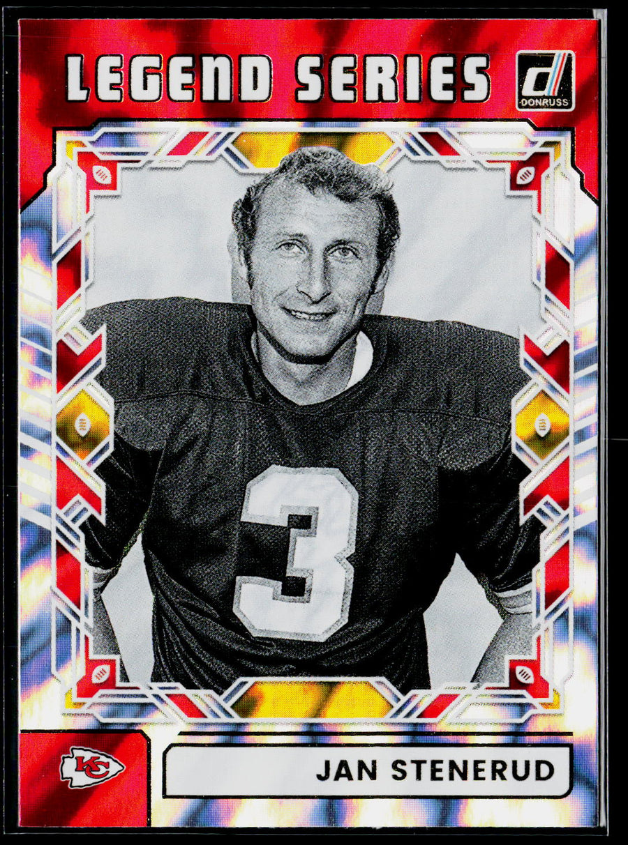 2025 Donruss #TLS-JST Jan Stenerud The Legend Series