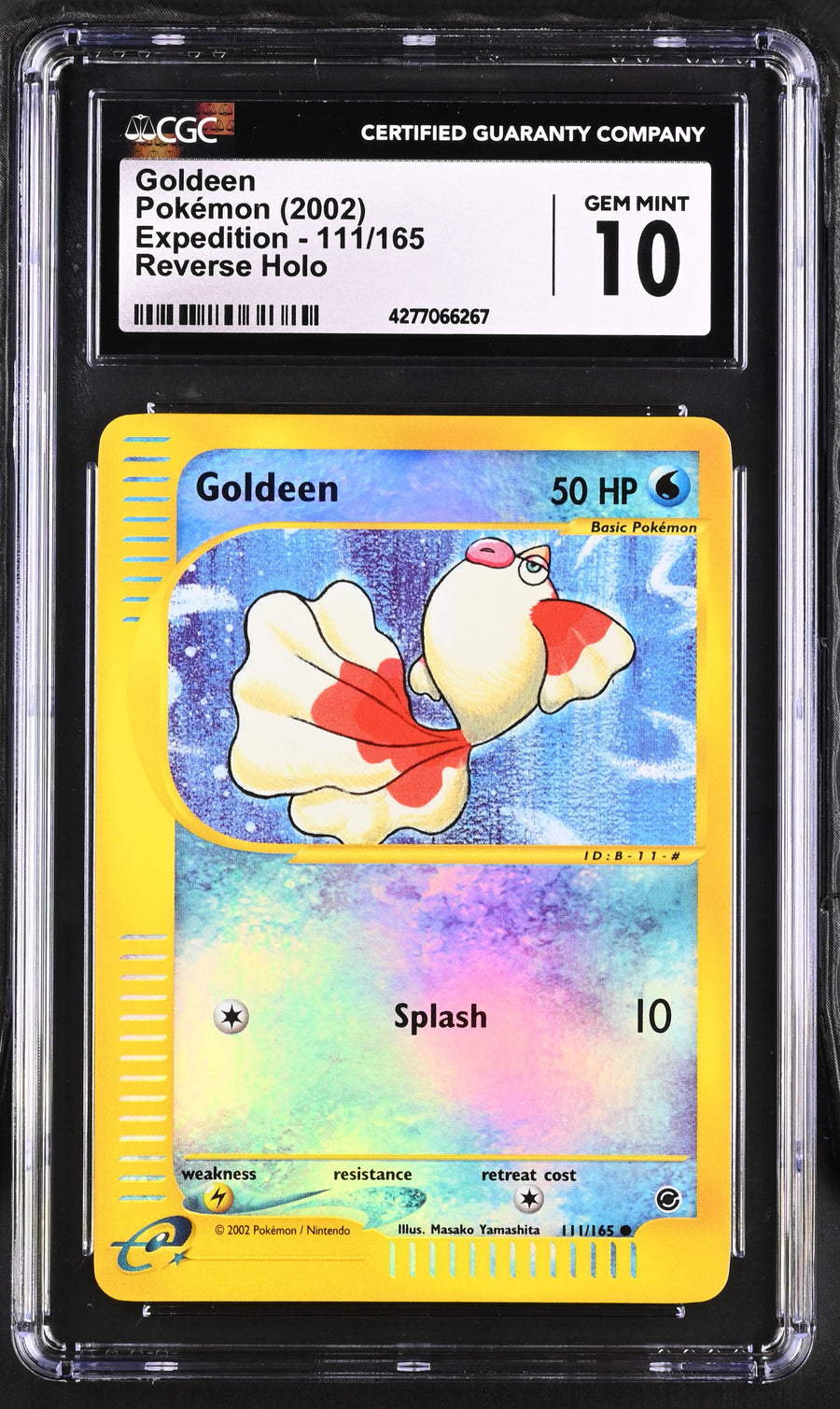 2002 Expedition #111/165 Goldeen CGC 10