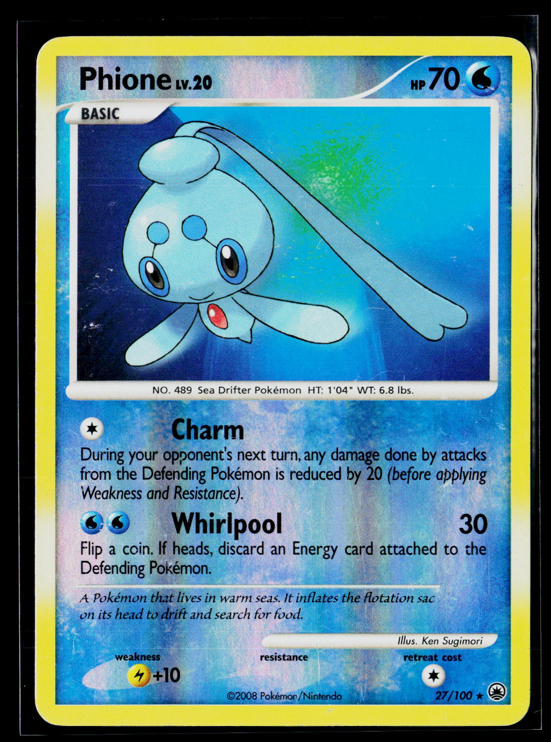 Majestic Dawn #27/100 Phione (27) Reverse Holo