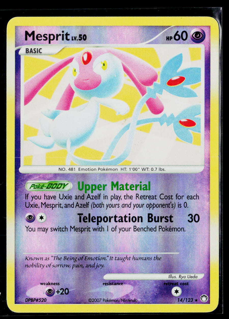 Mysterious Treasures #14/123 Mesprit Reverse Holo
