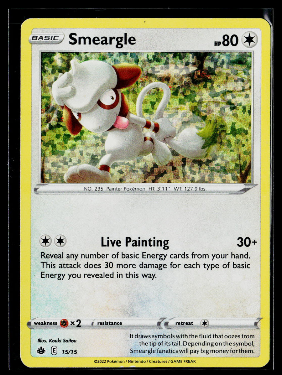 McDonald's Promos 2022 #015/015 Smeargle