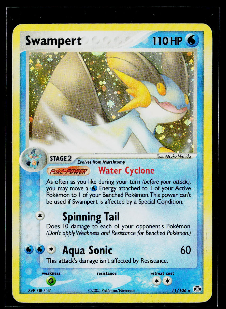 Deck Exclusives #011/106 Swampert Holo