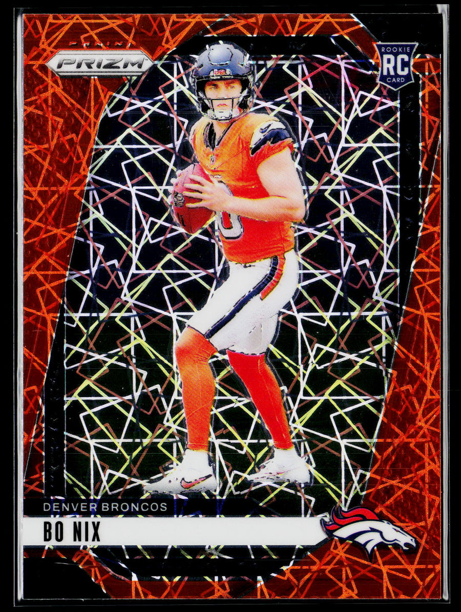 2024 Panini Prizm #309 Bo Nix Lazer