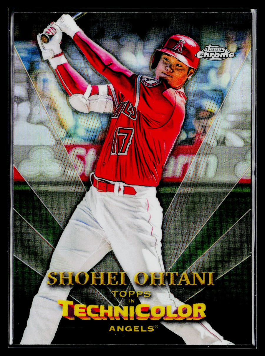 2023 Topps Chrome #TT-2 Shohei Ohtani Topps in Technicolor