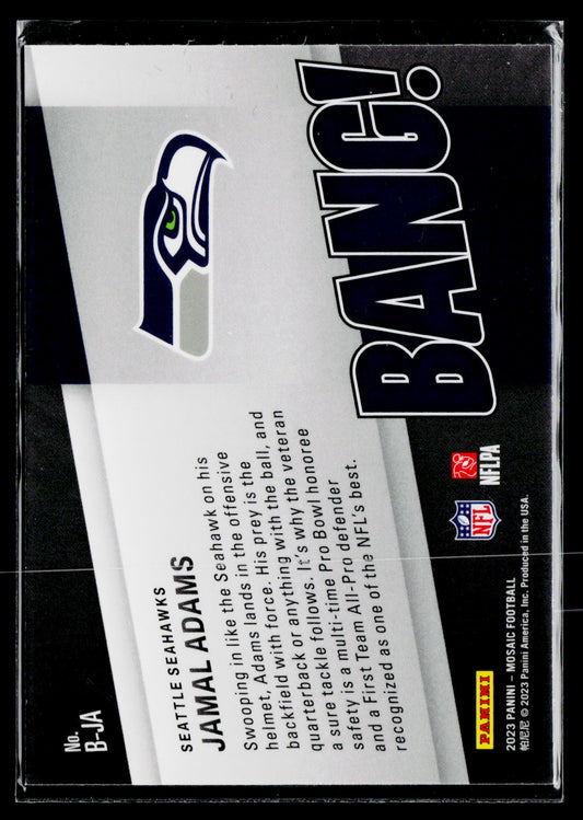 2023 Panini Mosaic #B-JA Jamal Adams Bang!