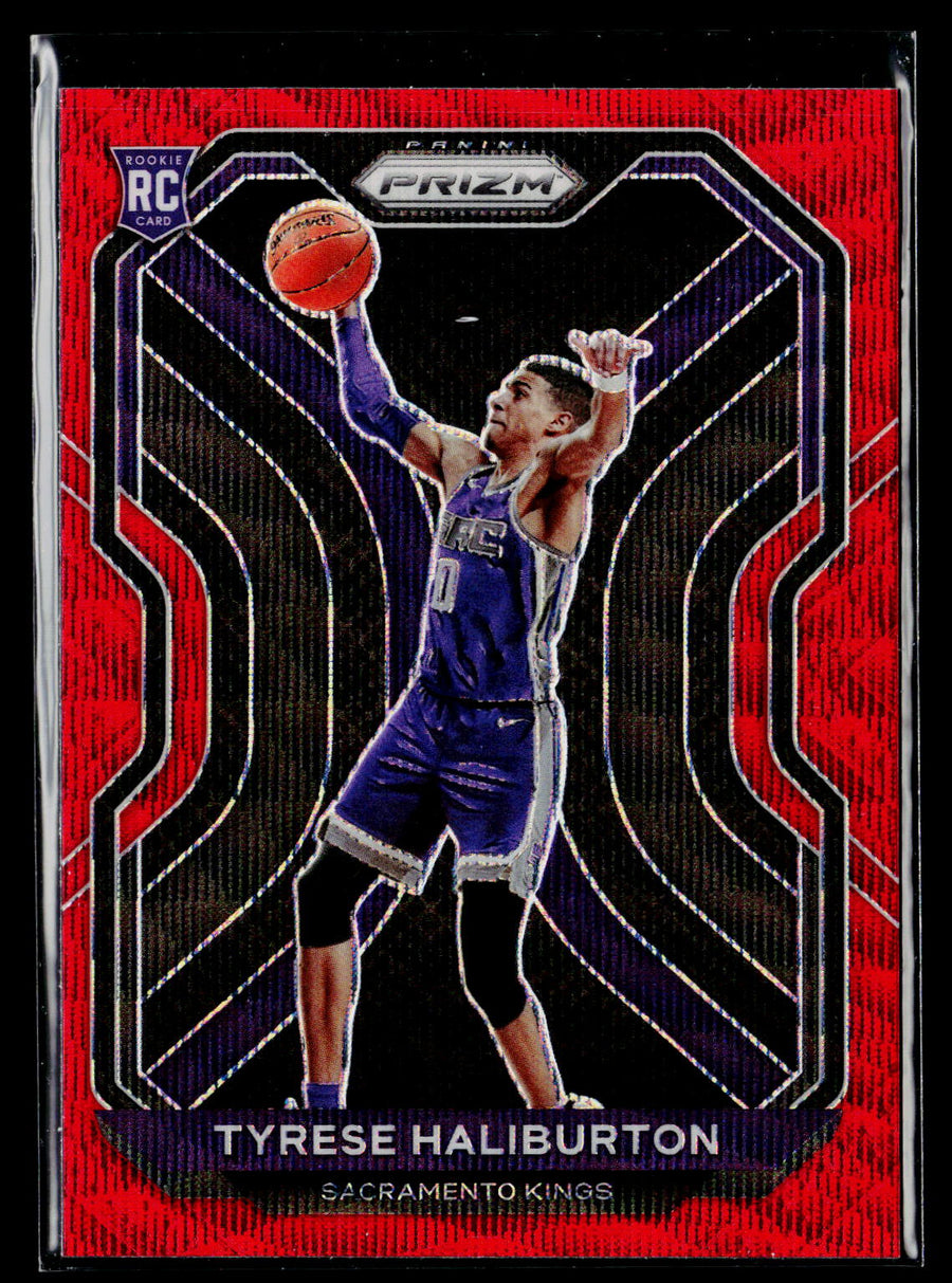 2020-21 Panini Prizm #262 Tyrese Haliburton Ruby Wave Prizms