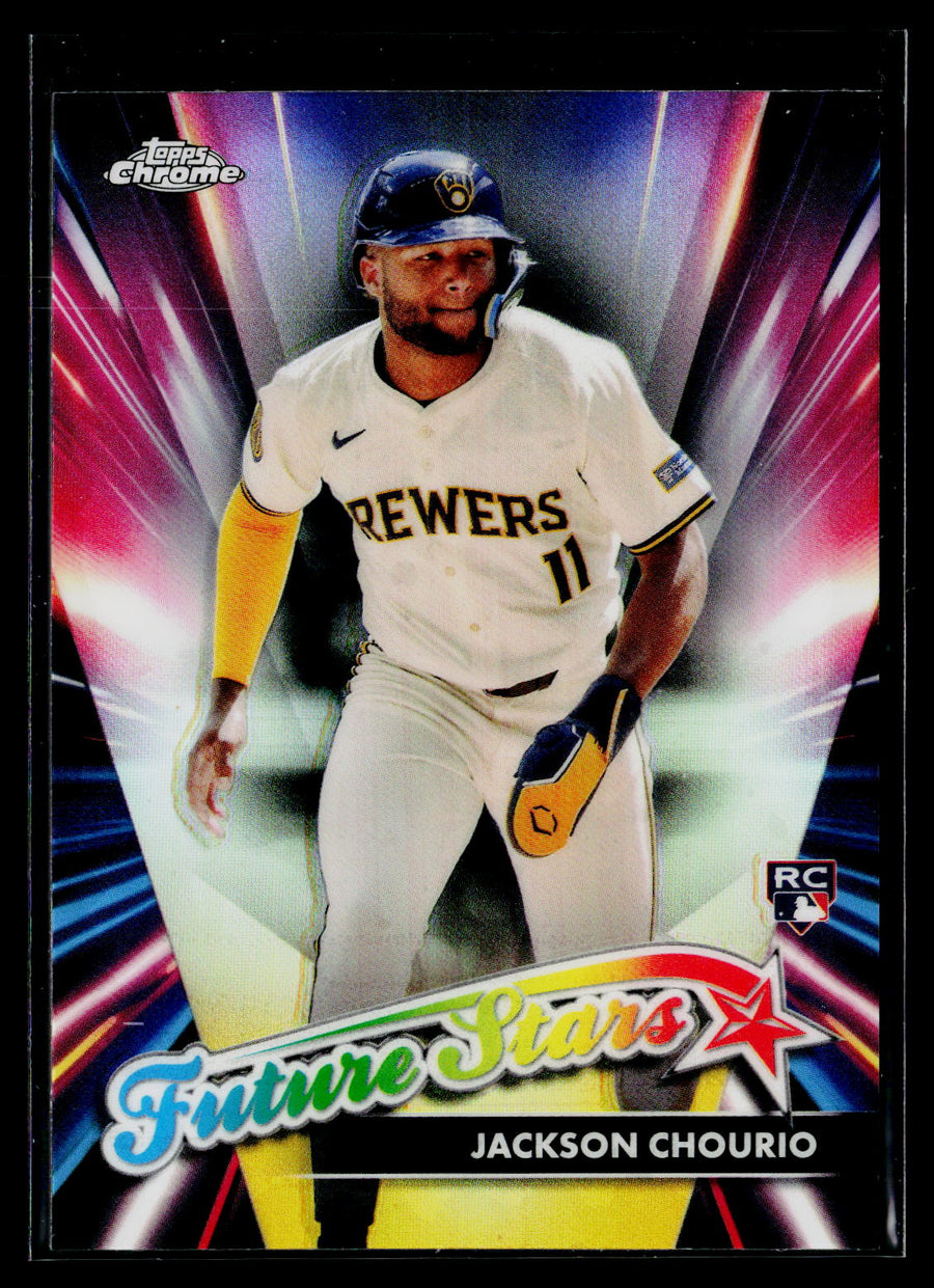 2024 Topps Chrome Update #FSU-16 Jackson Chourio Future Stars
