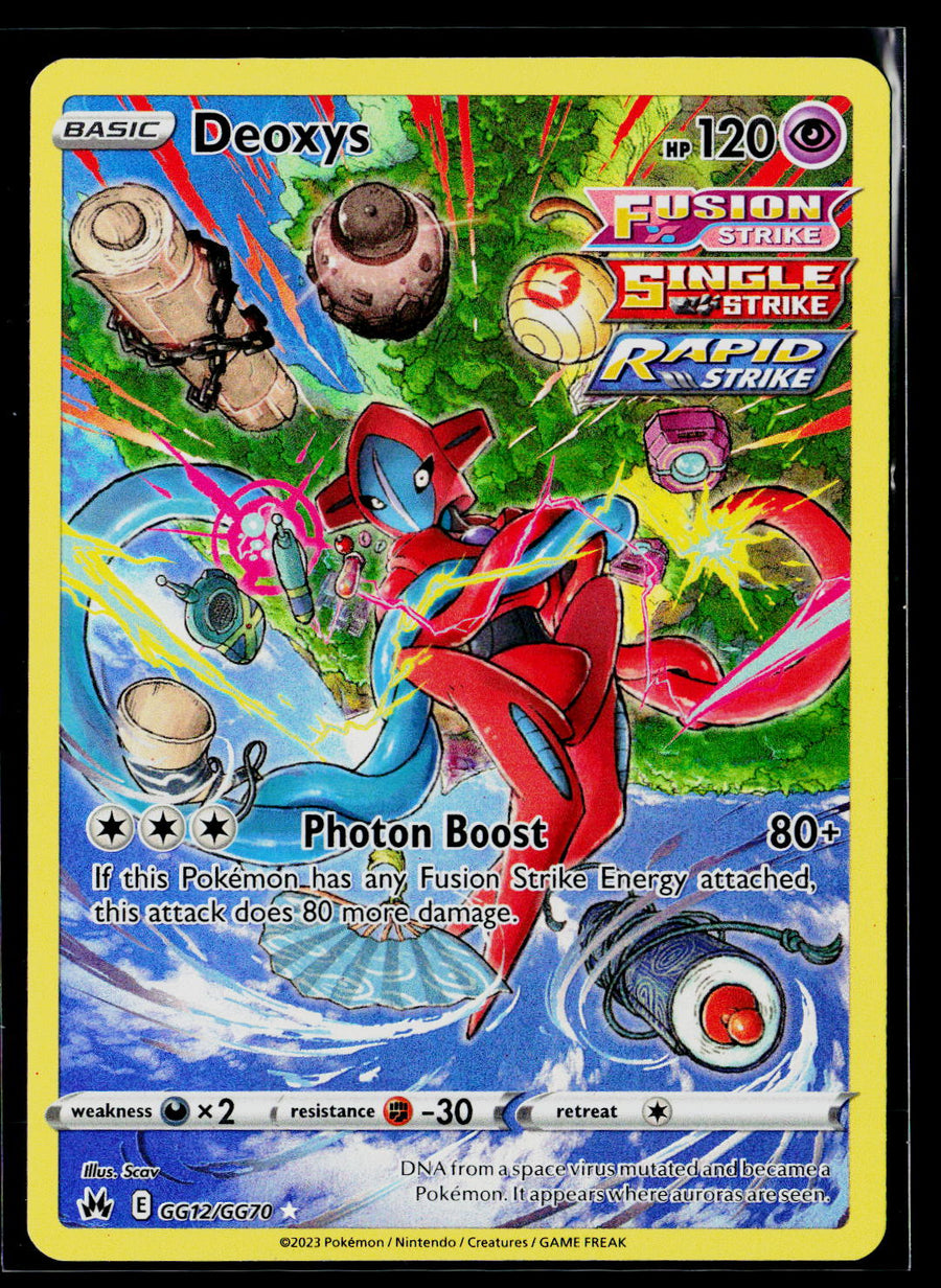 SWSH: Crown Zenith: Galarian Gallery #GG12/GG70 Deoxys