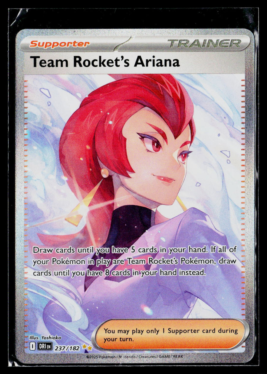 SV10: Destined Rivals #237/182 Team Rocket's Ariana