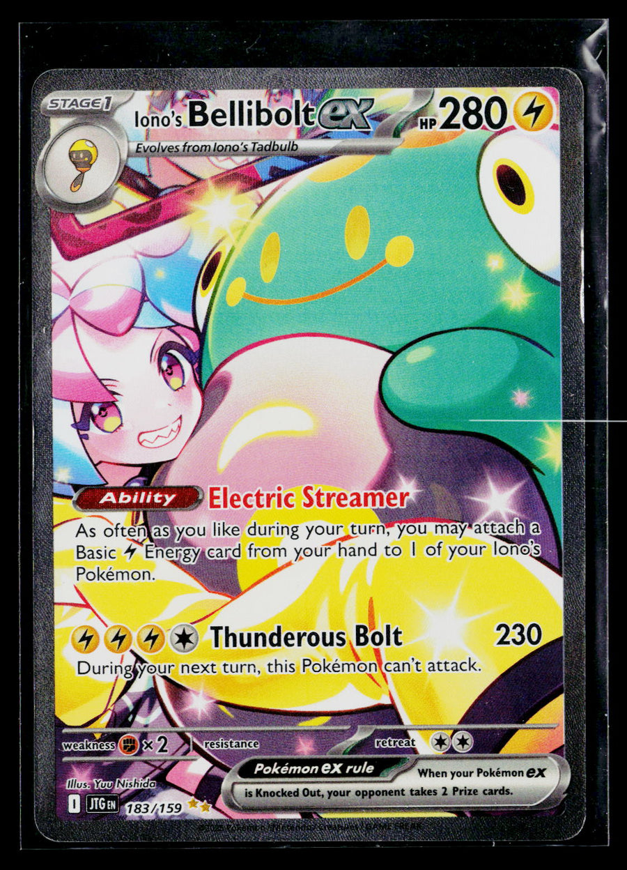 SV09: Journey Together #183/159 Iono's Bellibolt ex